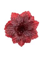 Molly Goddard Oversized Flower Brooch - Red