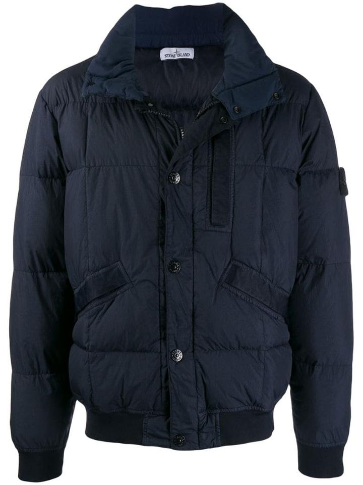 Stone Island Lightweight Puffer Jacket - Blue
