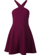 Likely Crisscross Strap Dress, Women's, Size: 6, Pink/purple, Polyester/spandex/elastane/rayon