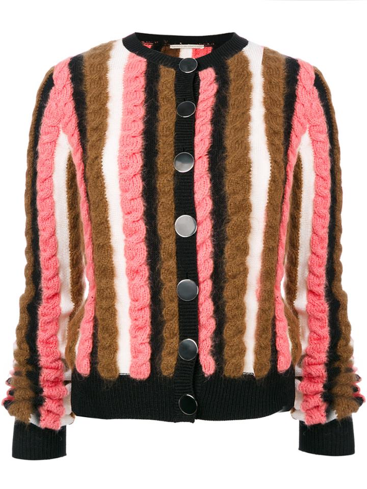 Marco De Vincenzo Striped Cardigan - Multicolour