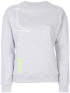 Versus Relaxed Fit Knit Top - Grey