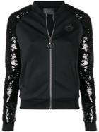 Philipp Plein Luxury Bomber Jacket - Black
