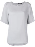 Iris Von Arnim Classic Plain T-shirt - Grey