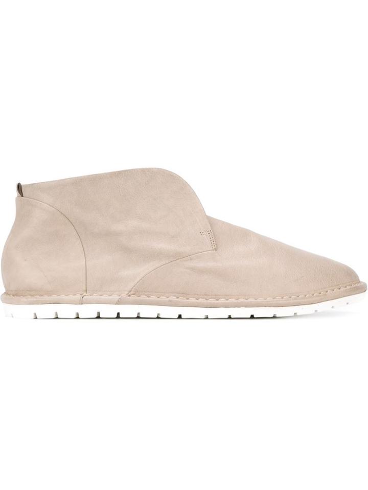 Marsèll Laceless Desert Boots, Men's, Size: 42, Nude/neutrals, Calf Leather/rubber