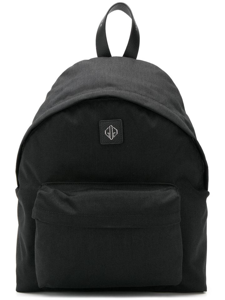 Golden Goose Deluxe Brand Logo Detail Backpack - Black