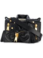 Moschino Jacket Design Shoulder Bag - Black