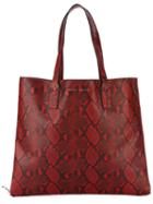 Marc Jacobs B.y.o.t. Ns Shopper Tote, Women's, Red, Calf Leather