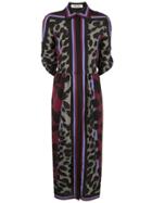 Diane Von Furstenberg Sogol Silk Shirt Dress - Black