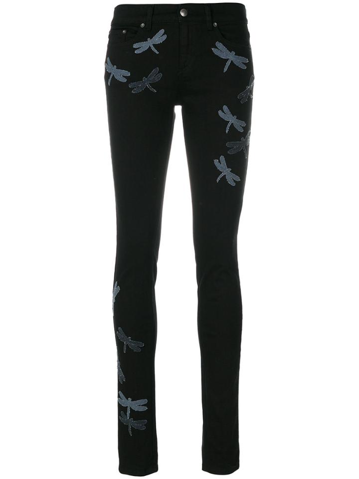 Red Valentino Dragonfly Jeans - Black