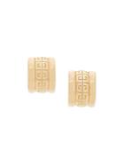 Givenchy Pre-owned 1980's Demi-hoop Earrings - Gold