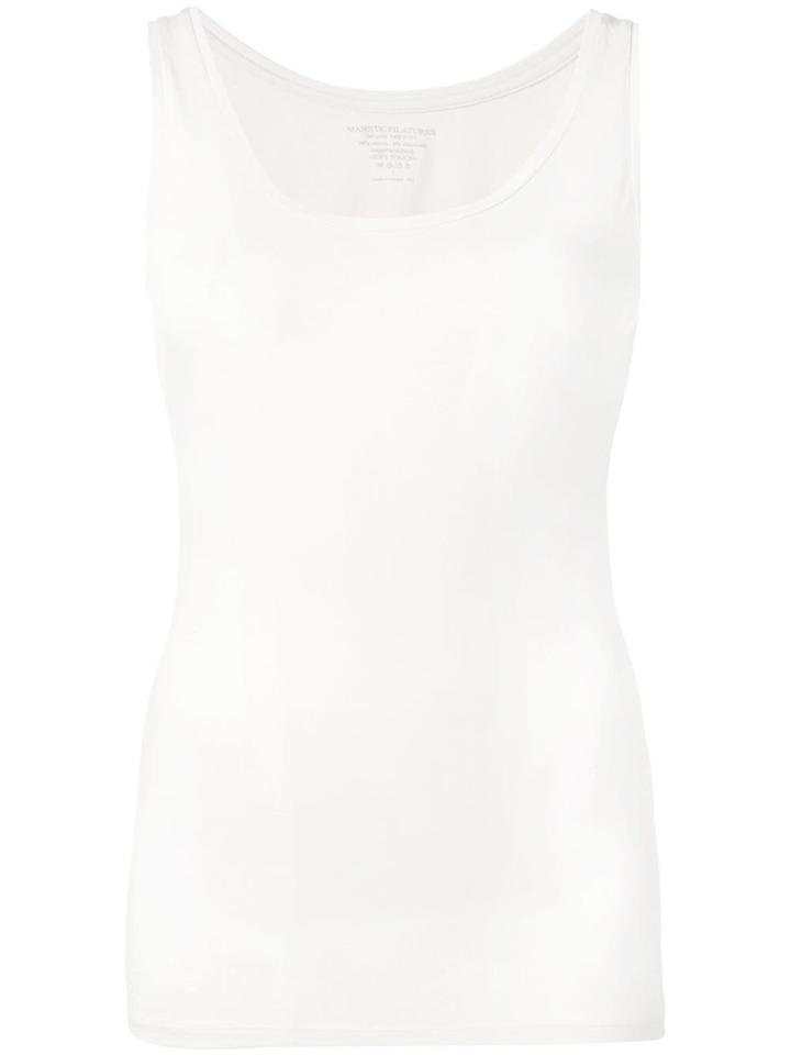 Majestic Filatures Fitted Tank Top - Neutrals