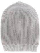 Rick Owens Medium Beanie Hat - Grey