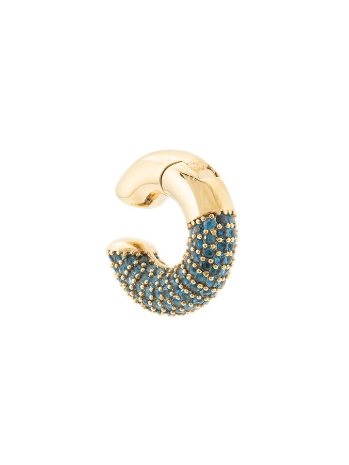 Fendi Fendioops Single Earring - Blue
