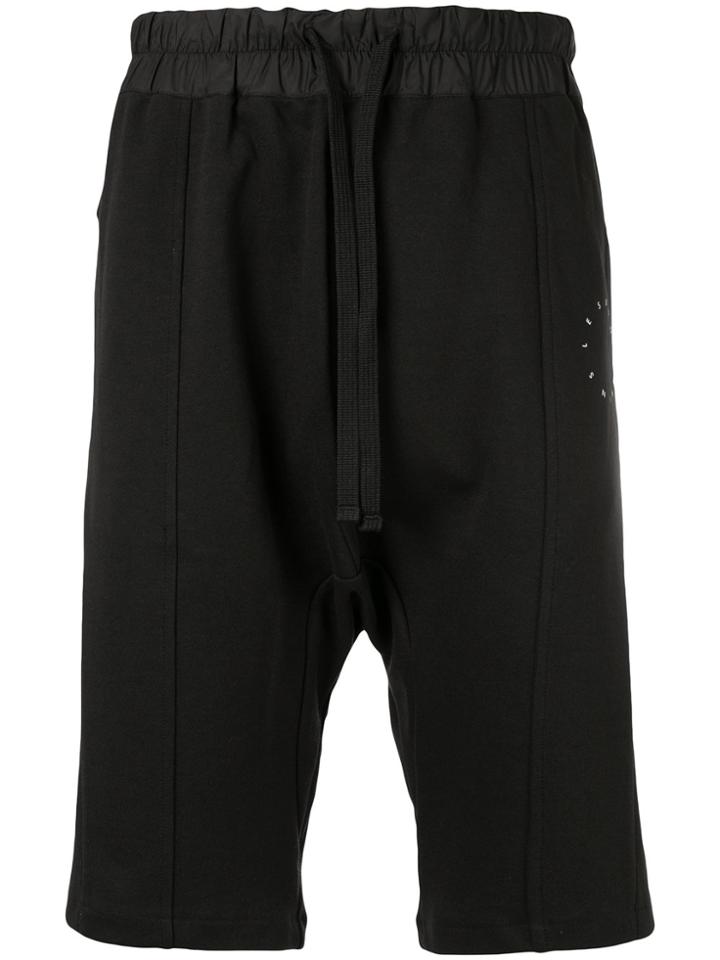 Fear Of God Mesh Striped Trim Shorts - Black