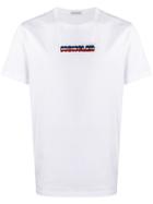 Moncler Embroidered Logo Patch T-shirt - White