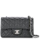 Chanel Vintage Classic Flap Shoulder Bag - Black