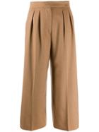 Max Mara High Waist Culottes - Brown