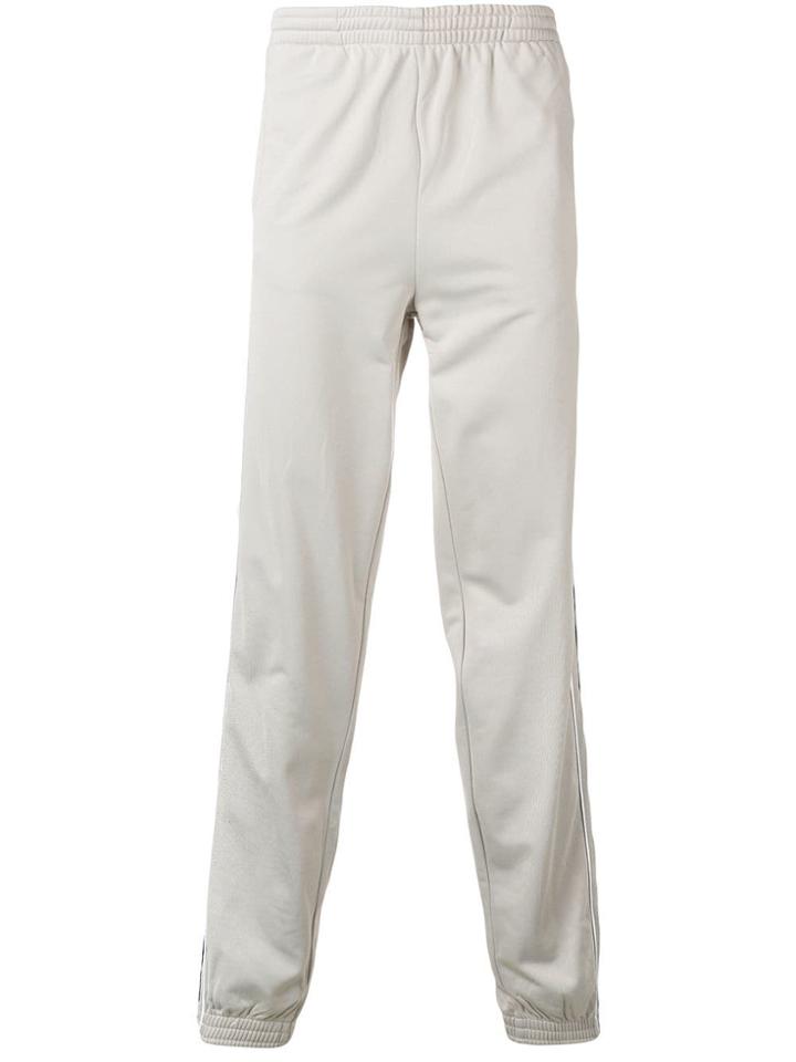 Kappa Kontroll Logo Stripe Track Trousers - Grey