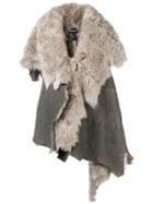 Ann Demeulemeester Asymmetric Coat - Grey
