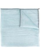 Loro Piana Iride Summer Scarf, Green, Silk/linen/flax