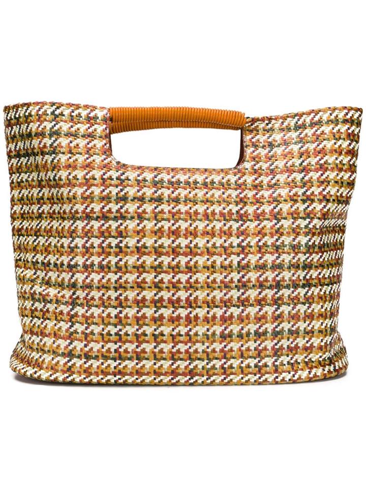 Simon Miller Woven Tote Bag - Yellow