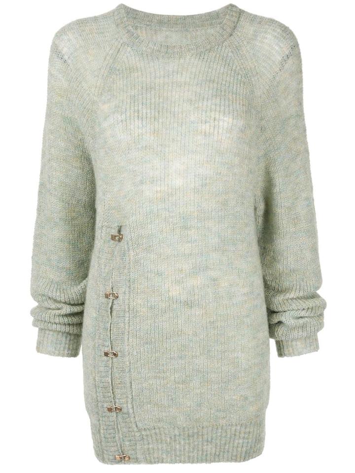 Alice Mccall Front Split Jumper - Green