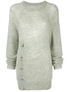 Alice Mccall Front Split Jumper - Green
