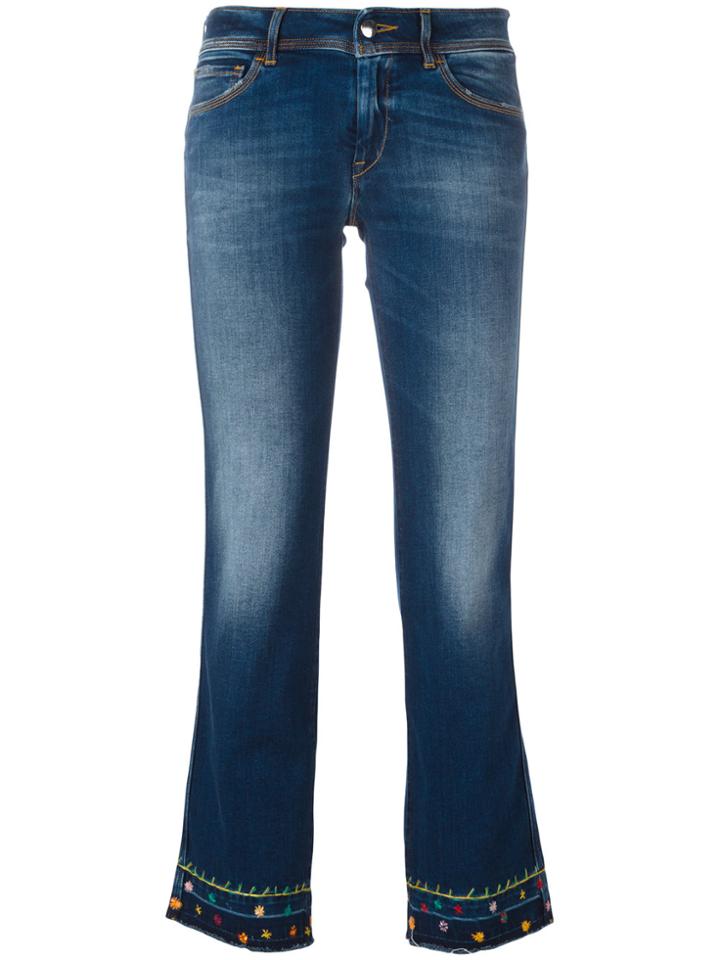 The Seafarer Cropped Jeans - Blue