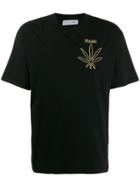 Riccardo Comi Vegan Embroidered T-shirt - Black