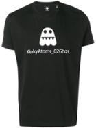 Aspesi Kinky Atoms Print T-shirt - Black