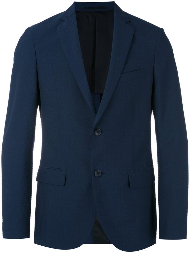 Theory - Rodolf Blazer - Men - Polyester/spandex/elastane/cupro/wool - 38, Blue, Polyester/spandex/elastane/cupro/wool
