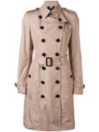 Burberry Classic Trenchcoat, Women's, Size: 8, Brown, Cotton/polyester/acetate/viscose