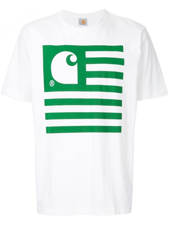 Junya Watanabe Man Junya Watanabe X Carhartt Printed T-shirt - White