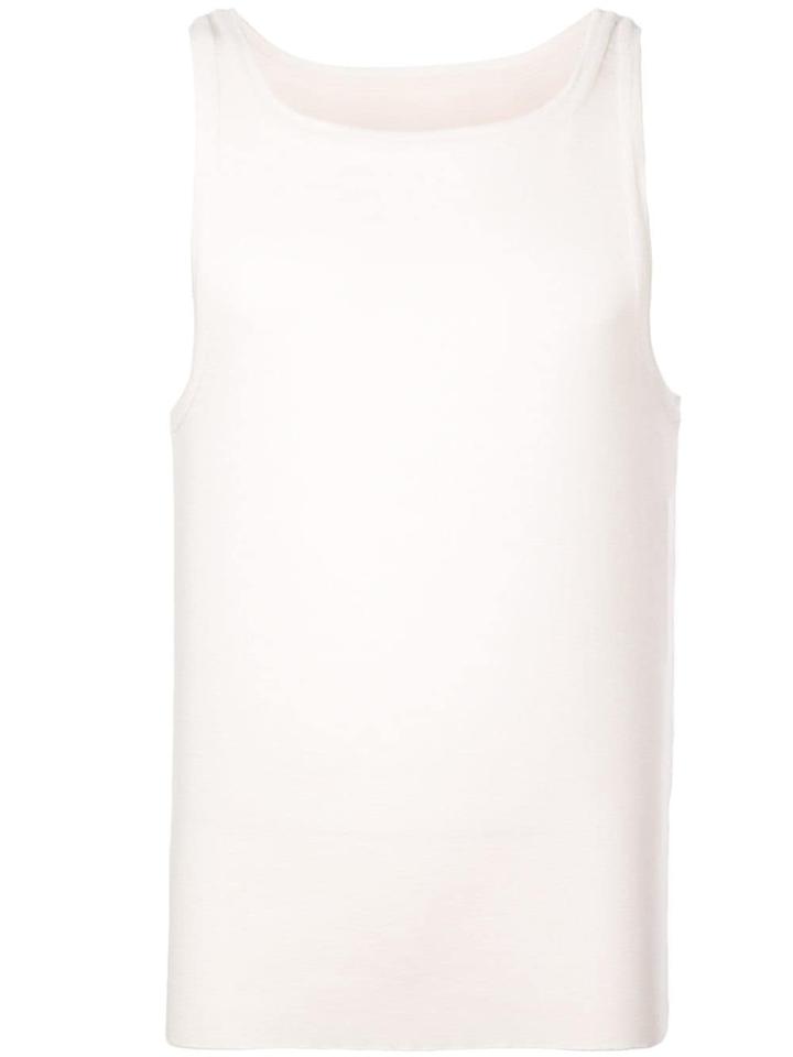 Jacquemus Fitted Vest Top - White
