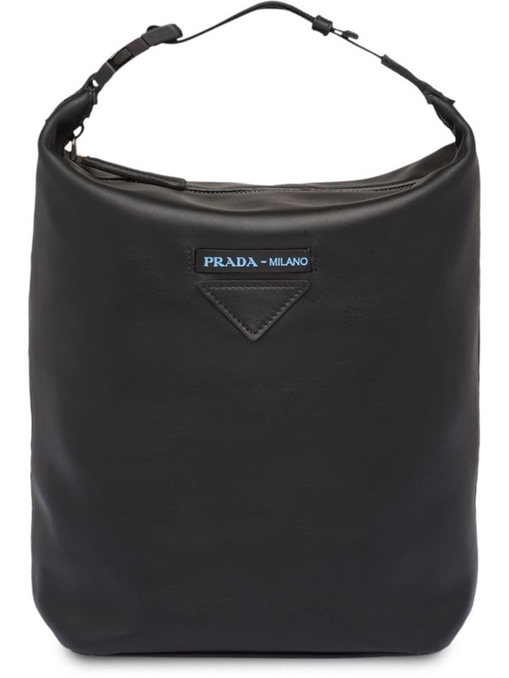 Prada Hobo Strap Bag - Black