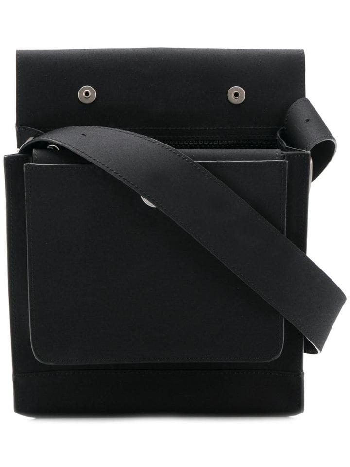 Mackintosh 0004 Black Bonded Cotton 0004 Pouch