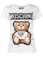 Moschino Safety Pin Toy Print T-shirt - White