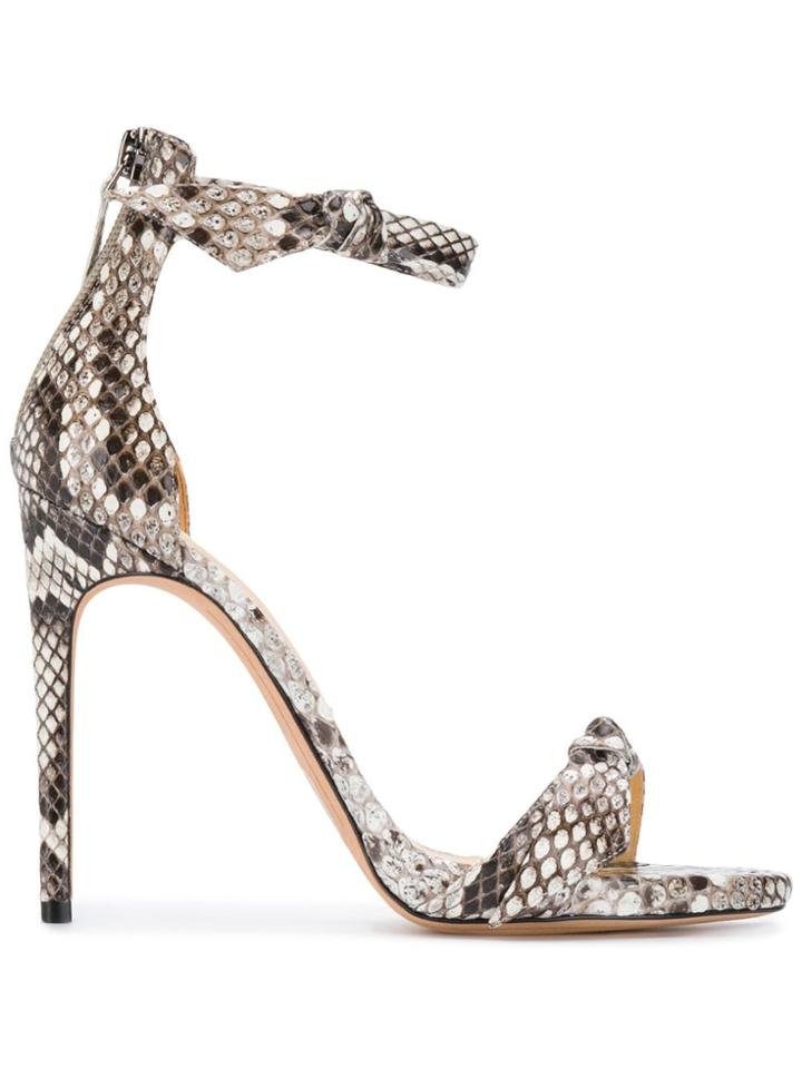 Alexandre Birman Clarita 100 Sandals - Brown