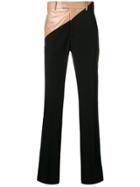 Calvin Klein 205w39nyc Lamé-paneled Trousers - Black