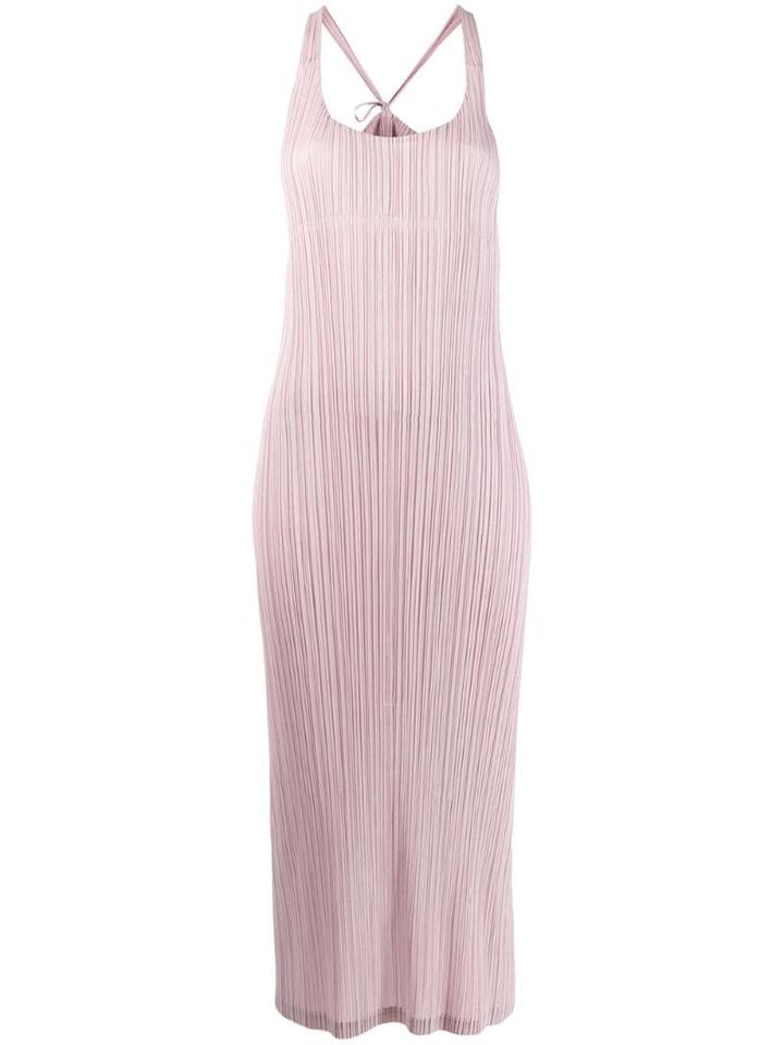 Pleats Please By Issey Miyake Plissé Slip Dress - Pink