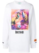 Heron Preston Birds Longsleeved T-shirt - White