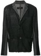 Transit Flat Front Jacket - Black