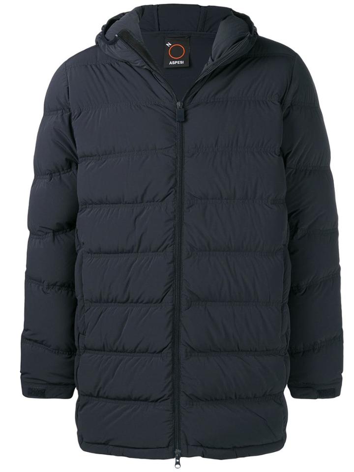 Aspesi Basic Puffer Jacket - Blue