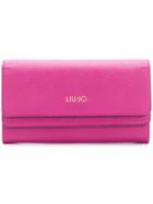 Liu Jo Isola Continental Wallet - Pink & Purple