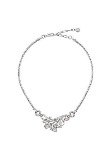 Susan Caplan Vintage '1960s Trifari Necklace - Silver
