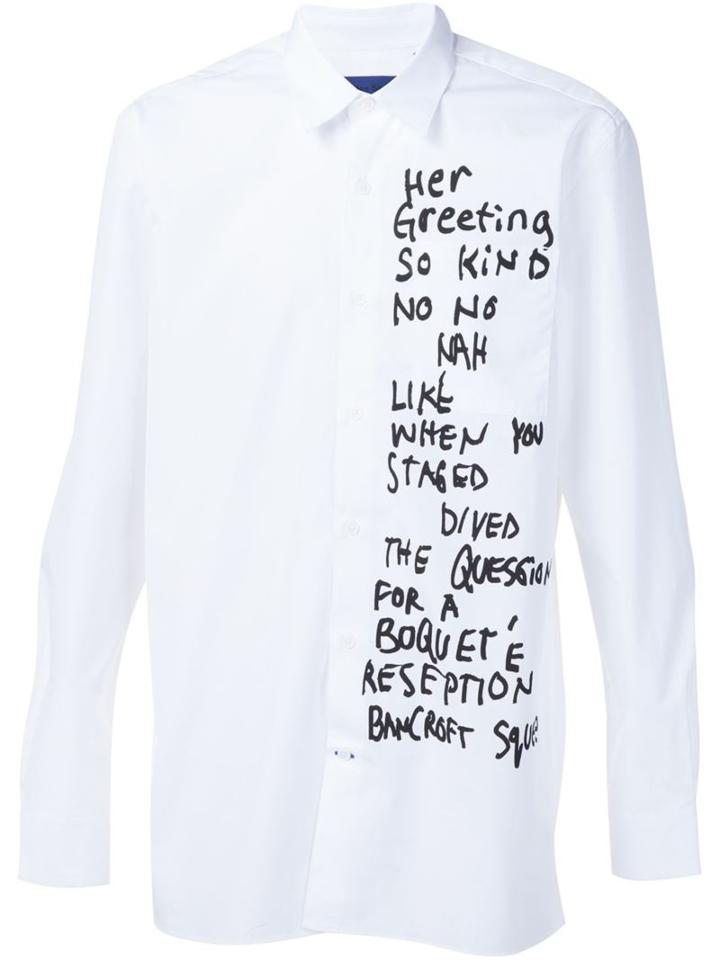 Études Studio Graphic Print Shirt