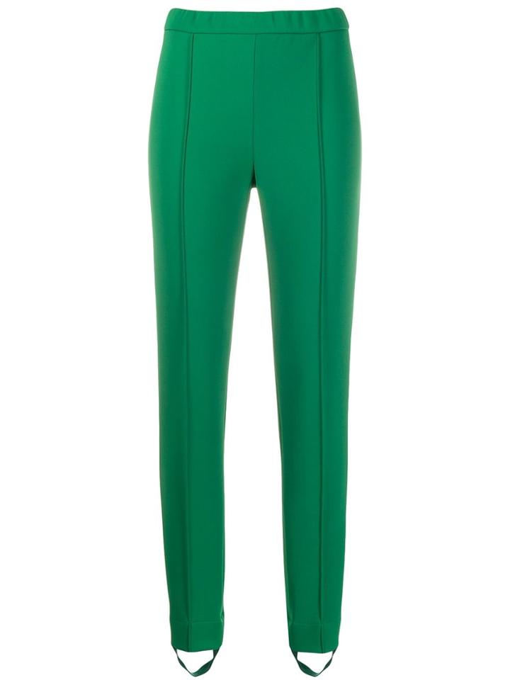 Givenchy Piped Seams Leggings - Green