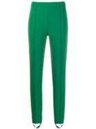 Givenchy Piped Seams Leggings - Green