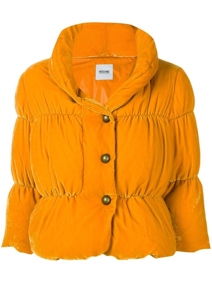 Moschino Vintage 2000's Puffer Jacket - Yellow