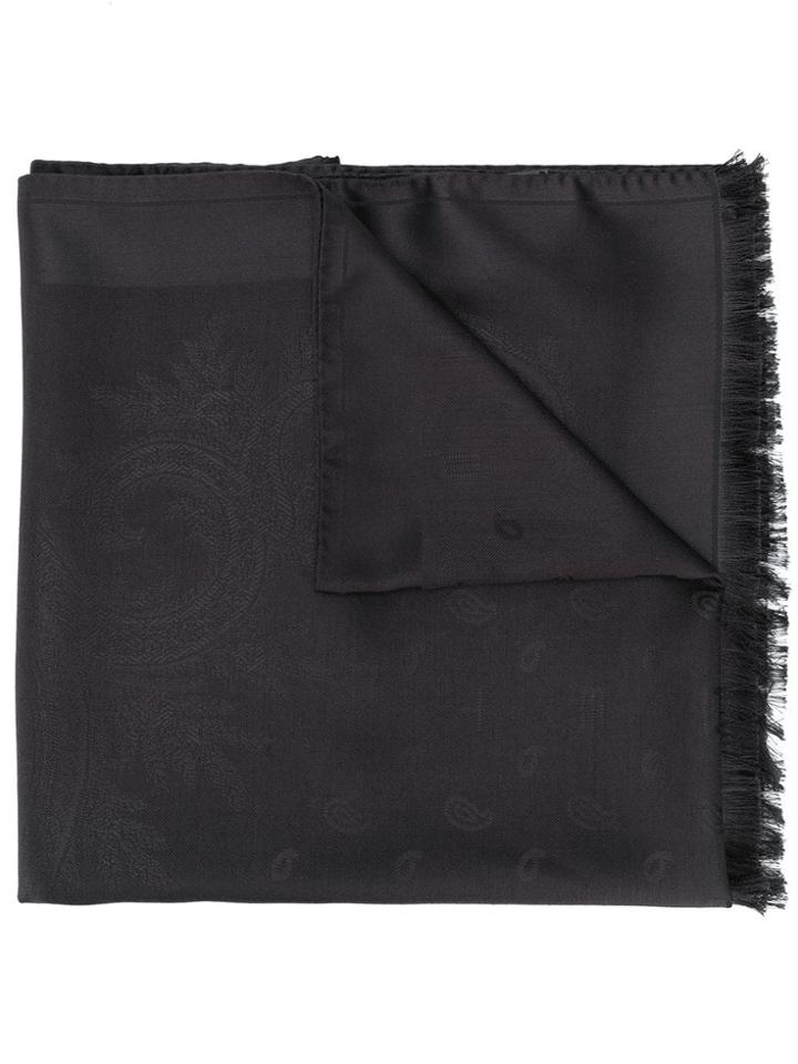 Etro Classic Statement Scarf - Black